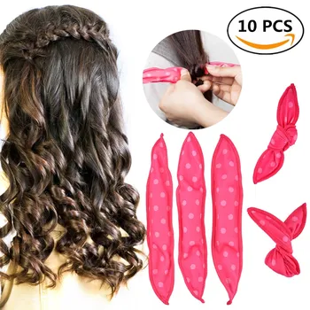 

Hair Rollers Sleep Hair Curler Soft Foam Curlers Twist Spiral Curls Magic Sponge Hair Styling Tool Wet Dry Hair Home Beauty Tool