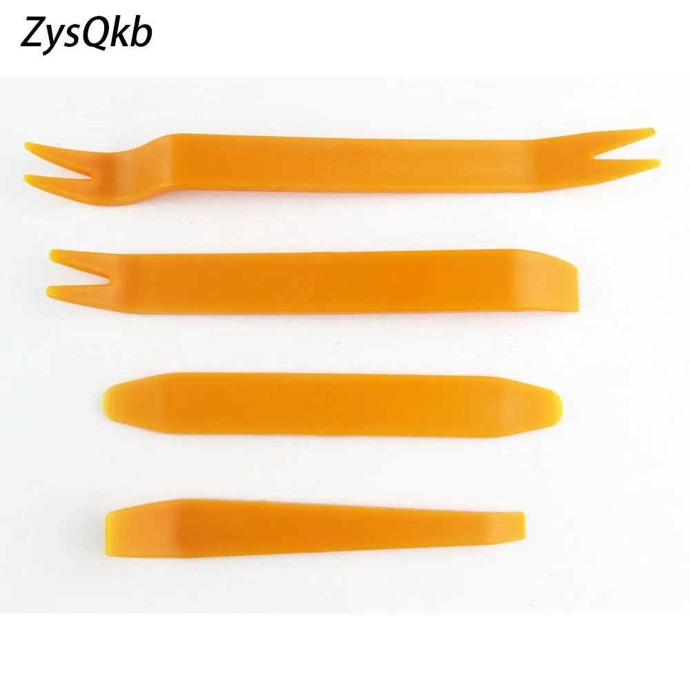 

4Pcs Portable Auto Car Radio Panel Door Clip Panel Trim Dash Audio Removal Installer Pry Kit Repair Tool Pry Tool Hand Tools