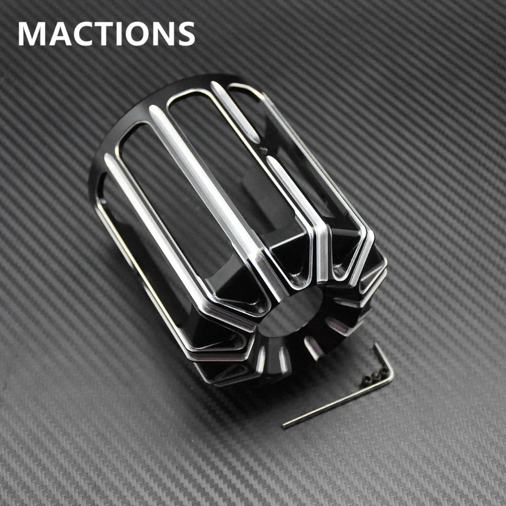 Machine Oil Grid Billet Aluminum Oil Filter Cover For Harley