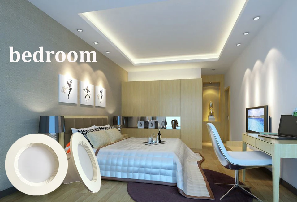 Radar Motion Sensor LED Downlight 5W 7W Recessed Ceiling Lamp 110/220V Led Bulb for living room hotel Indoor Spotlight