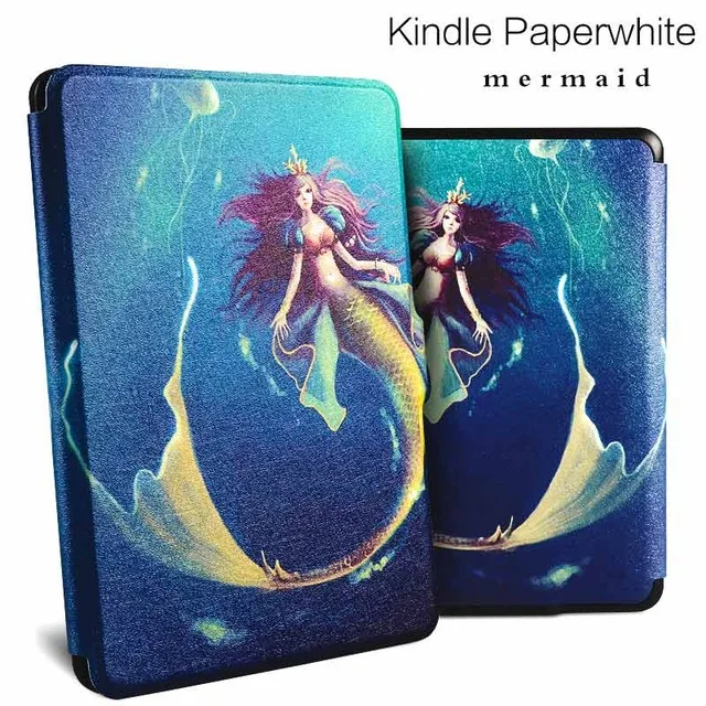 Для Amazon kindle paperwhite 1 2 3 Ультратонкий чехол для Paperwhite 16 6-го поколения Электронная книга окрашенная Обложка читалка funda - Цвет: Розовый