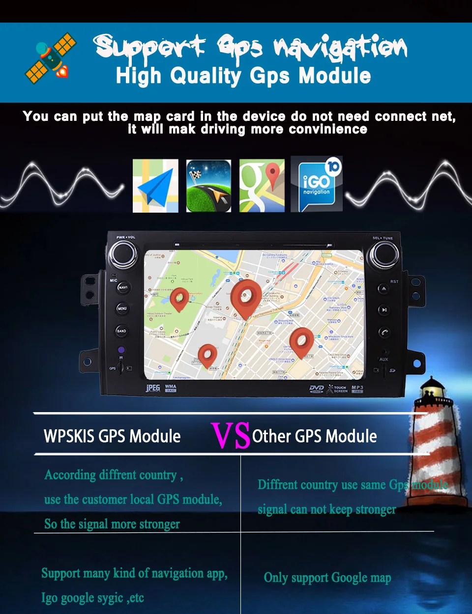 Top 4G+64G Android 9.0 8 core 7 inch in dash car dvd radio music video player headunit for Suzuki Grand Vitara 2005 pc tablet tape 5