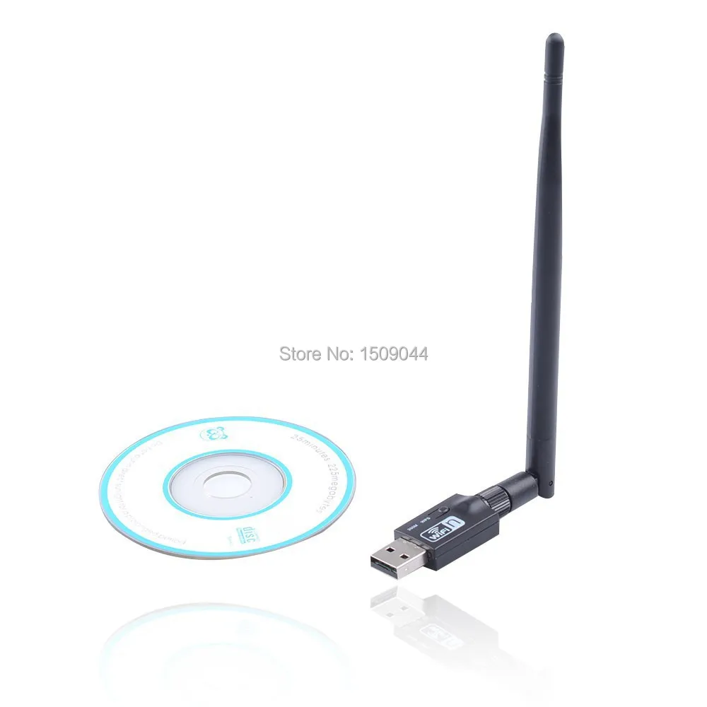 

USB Wifi receiver Lan Adapter Mini 150Mbs USB WiFi WPS Wireless Network Networking Card With 5dbi Antenna Signal stronger Wi Fi