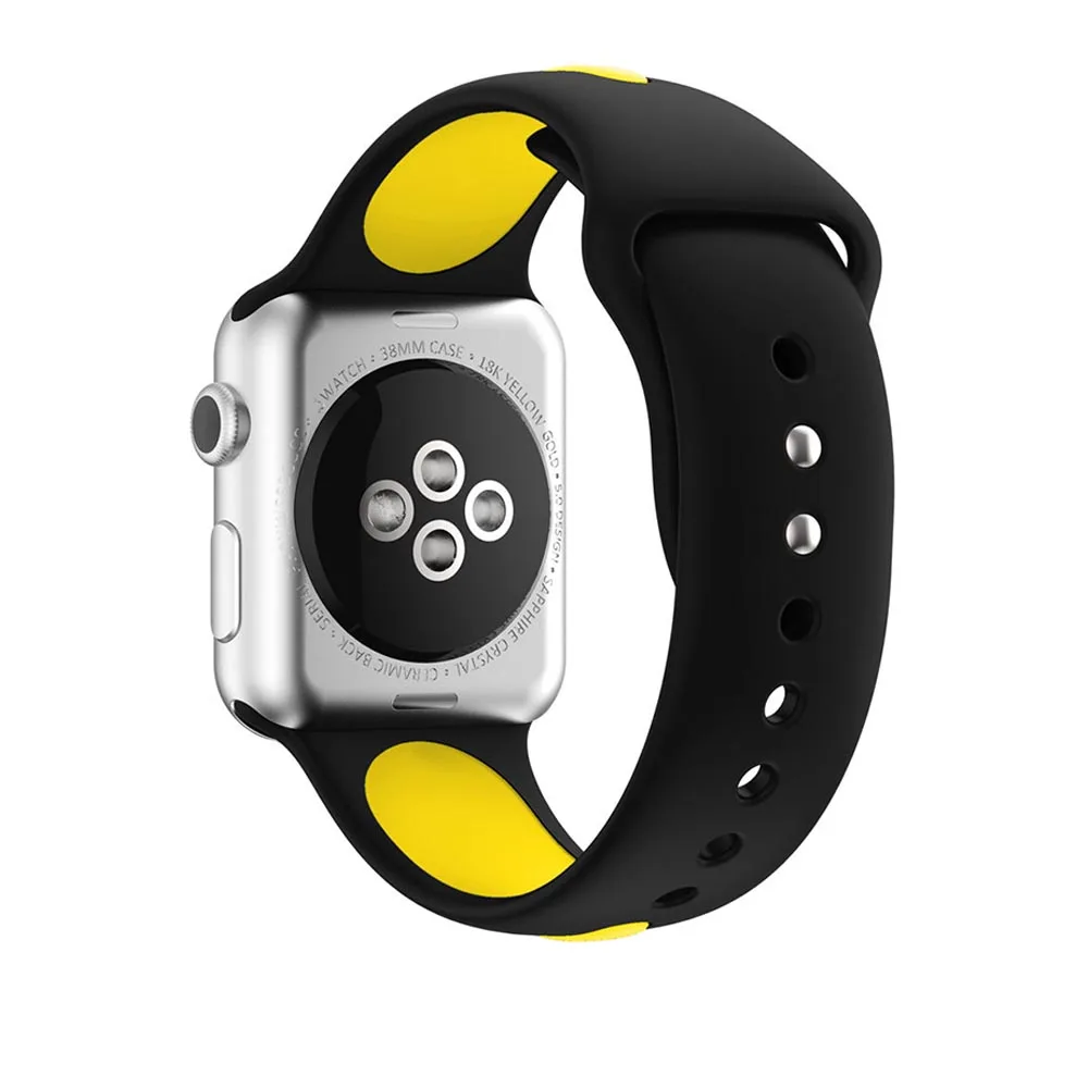 Ремешок для часов силиконовый apple watch Series 4/3/2/1 42/38/40/44 мм|Ремешки часов| |