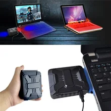 Мини-вакуумный usb-охладитель для ноутбука воздуха Извлечение вытяжной вентилятор охлаждения процессора кулер для ноутбуков аппаратное охлаждение