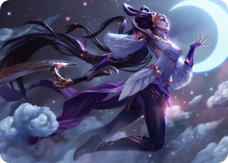 

lol mousepad Lunar Goddess Diana mouse pad gaming mouse pad gamer League large personalized mouse pads of Legends keyboard pad