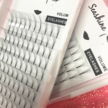 ФОТО professional 5d root volume fans lashes extension rootless style individual eyelash extension volume lash free shipping