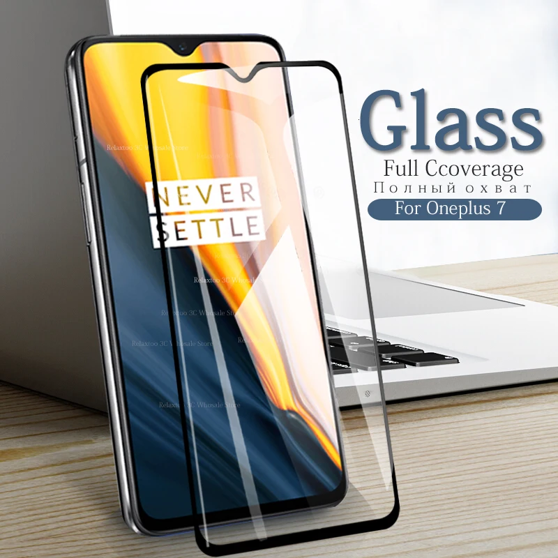 Полное покрытие ПРОТЕКТОРНОЕ стекло для Oneplus 7 Защита экрана на One Plus Oneplus7 + OP7 1 A7000 6