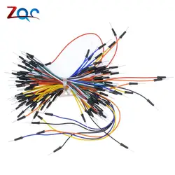 65 шт. макет джемпер кабели для Arduino Перейти код провода комплект макет провода разъем оптовая продажа
