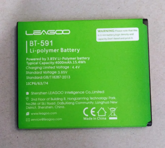 

Original LEAGOO KIICAA POWER battery 4000mah 3.8V for LEAGOO KIICAA POWER 3G Mobile Phone Android7.0 5.0-free shipping