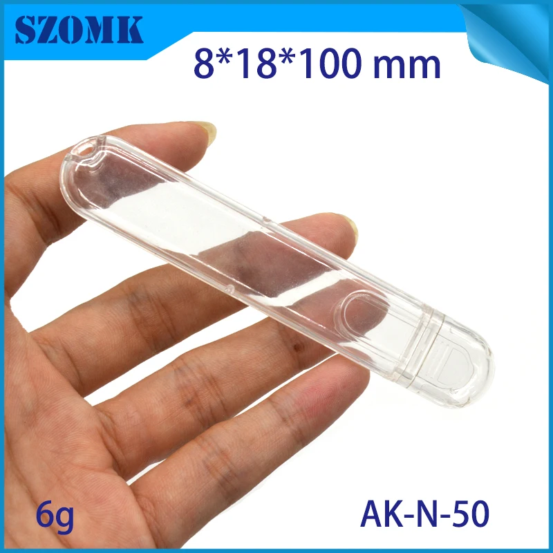 szomk plastic box for electronic usb control box diy small usb stick enclosure project box plastic housing usb stick flash drive instrument case (5)