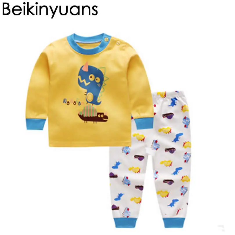 Children's Pajamas Set Boy Underwear Suit Boys Girls ...