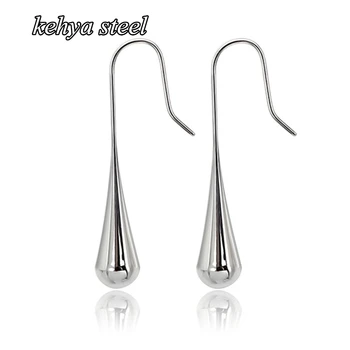 

Fashion Long Water Drop Earrings for Women Wedding Trendy Geometric Long Dangle Earring Bar Statement Jewelry