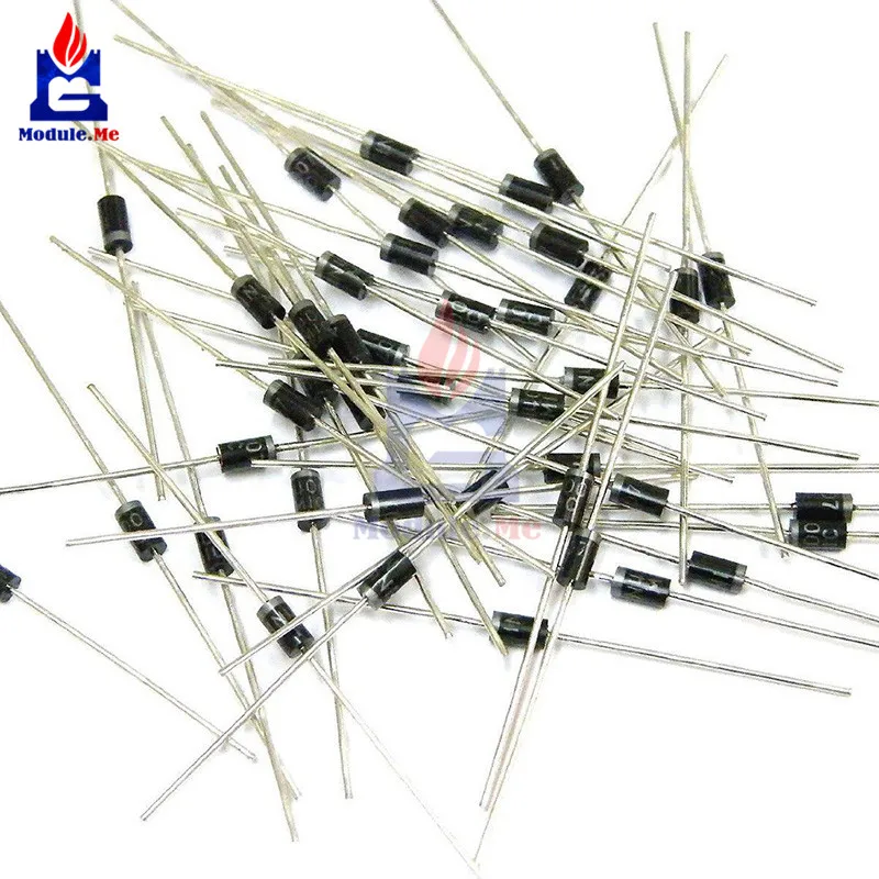 100 шт. Диод 1А 1000 в 1N4007 IN4007 DO 41 100% новое производство|original new|100 pcs10 pcs |