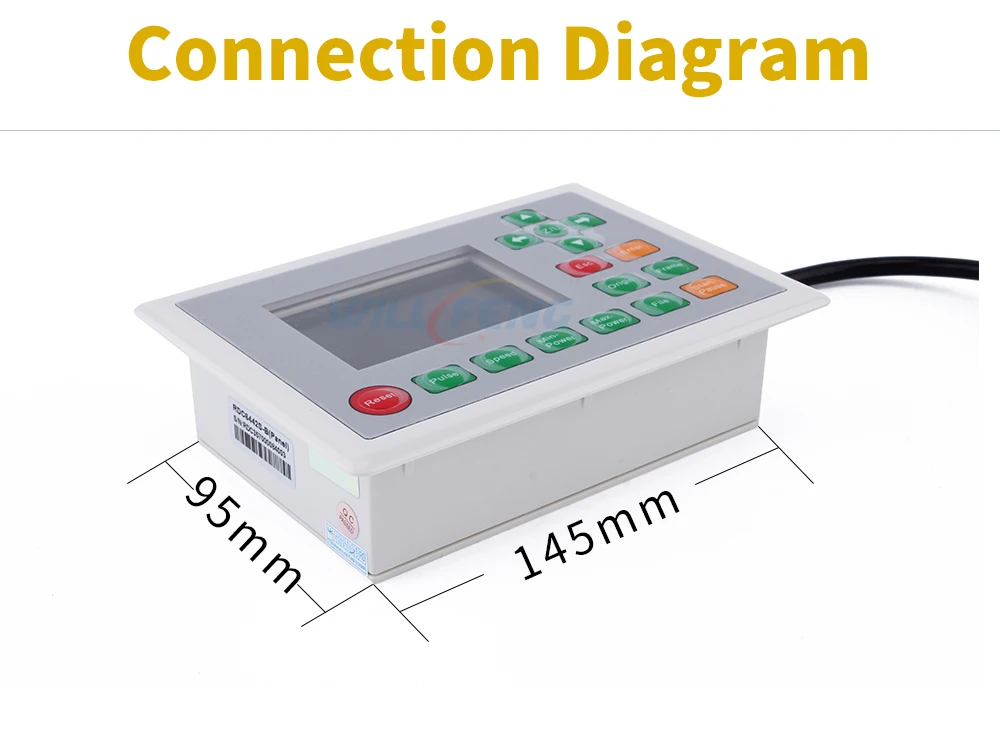 Будет ли Feng Ruida RDC6442S RDC6442G лазерный контроллер системы для Co2 лазерной гравировки машины. RD материнская плата