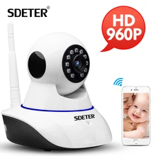 SDETER Wireless Security Surveillance Camera 960P Wifi IP Camera With IR-Cut Night Vision Audio Recording Onvif CCTV Camera P2P