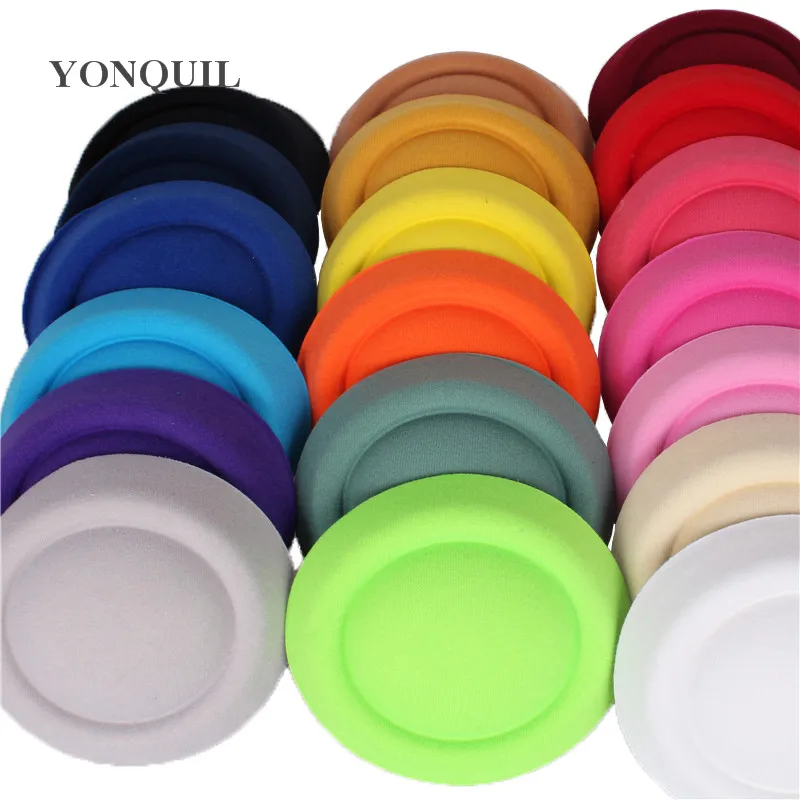 6.3&quot(16 CM) 16 Color Mini Top Fascinator Hats Headwear Hot Sale Party DIY Hair Accessories Pillbox For Ladies Chapeau |