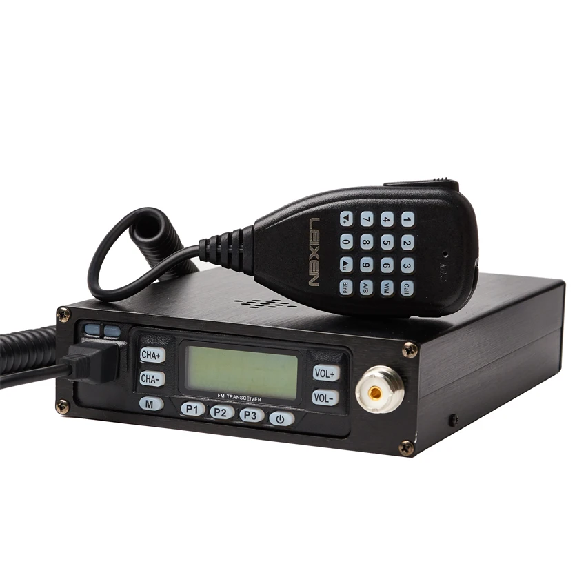 LEIXEN UV 25HX PLUS 25 Вт Двухдиапазонная VHF/UHF двухсторонняя рация мобильный трансивер