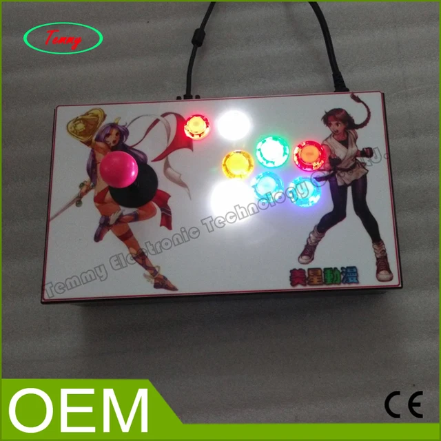 Best price at $247 Cheap Joystick Consoles for DIY arcade game machine/fighting game machine with Pandora Box 3 multi game board 520 games in 1