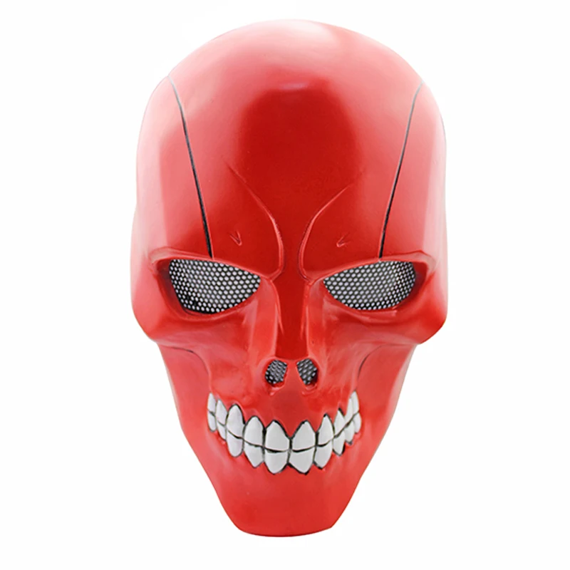 

Capitain America Hydra Red Skull Johann Shmidt FRP Full Head Scary Skeleton Cosplay Masks Helmets Props Party Halloween
