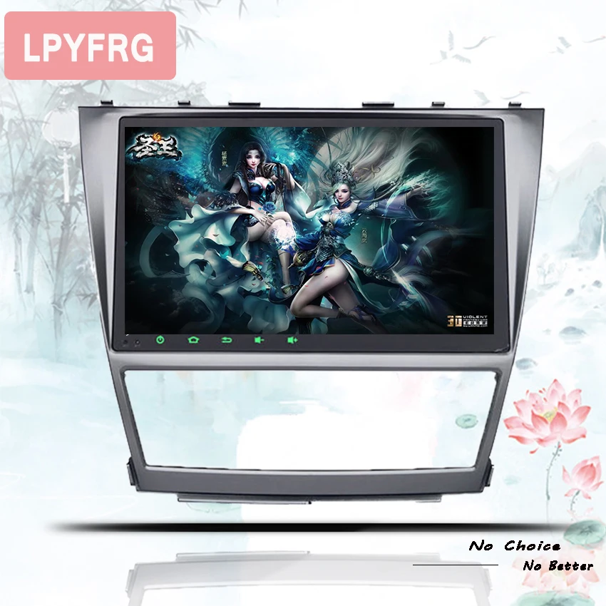 Flash Deal 10.1" Android 9.0 Car DVD GPS For TOYOTA CAMRY AURION 2006-2011 with 2 din dvd car stereo gps navigation map navitel camry dvd 5
