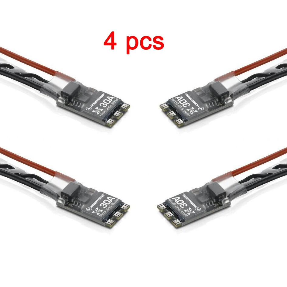 4PCS Hobbywing XRotor Micro No BEC 20A 30A 35A BLHeli Mini ESC Support OneShot125 w Wires
