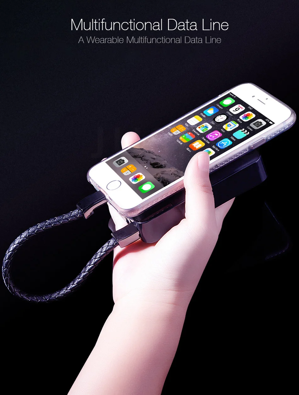 Спортивный заряжатель usb браслета кабель для передачи данных для мобильного телефона Быстрая зарядка для iPhone 8 7 6 Plus Micro USB type-C usb C телефонный кабель