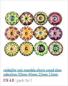Shukaki микс Одуванчик фото Круглые куполообразные стеклянные кабошоны 25 мм 12 мм 20 мм 30 мм 14 мм diy ювелирных изделий для серьги подвески
