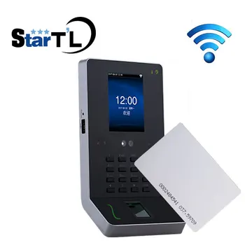 

Free Shipping Fingerprint Time Attendance and RFID 125Khz Card Biometric Employee Tracking System ZK UF600