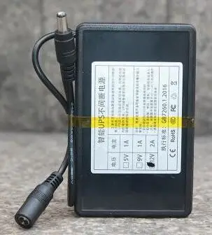 

Free ship router storage battery 9V UPS with charger set router battery with charger