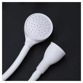 

Pet Dog Cat Shower Head Multi-function White Tap Spray Head Pet Washing Hair Wash Shower Portable Cleaning Spray Shower head