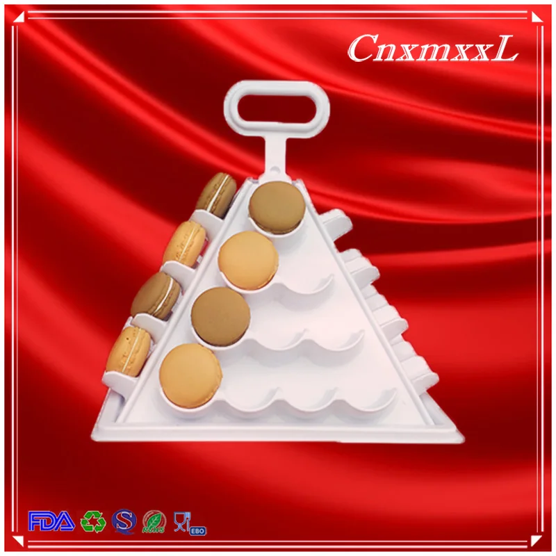 2017 wedding decoration 4 tiers Macaron Tower display packaging