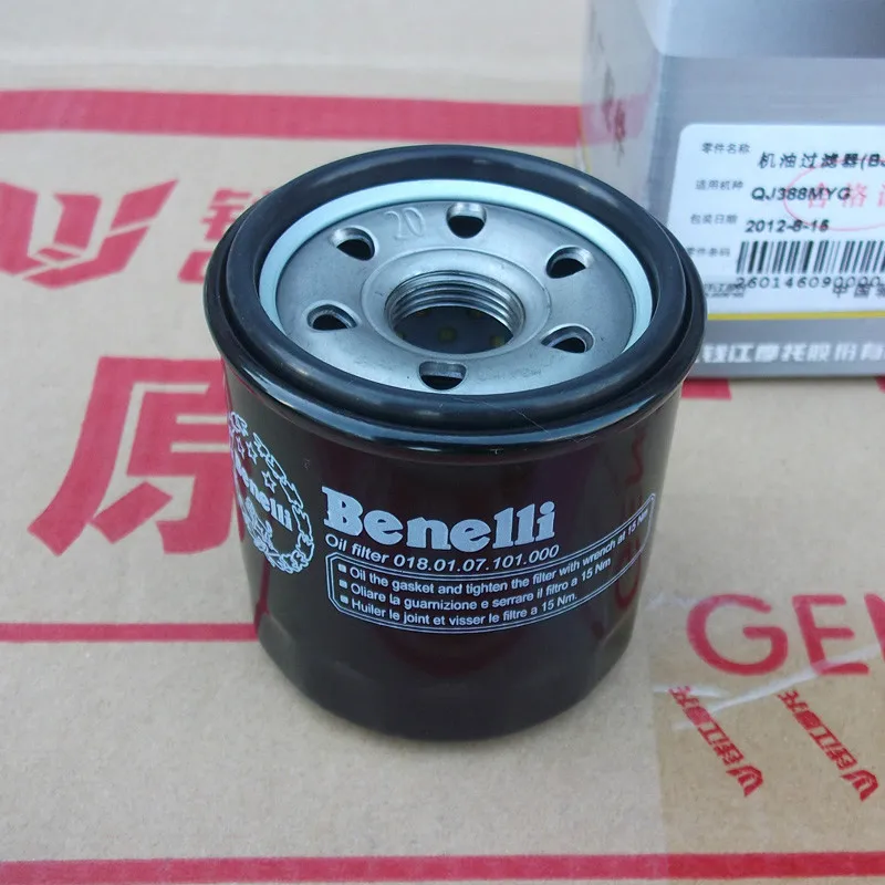 

European Version of the Motorcycle Accessories / Cruise Version Huanglong BN600 Huanglong 600 Oil Filter Element BJ600GS
