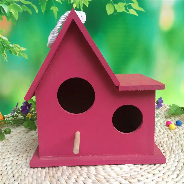 1-«Птичье гнездо» декоративные Пион попугай коробка для разведения открытый Воробей жемчуг Ласточка птица в гнезде дом