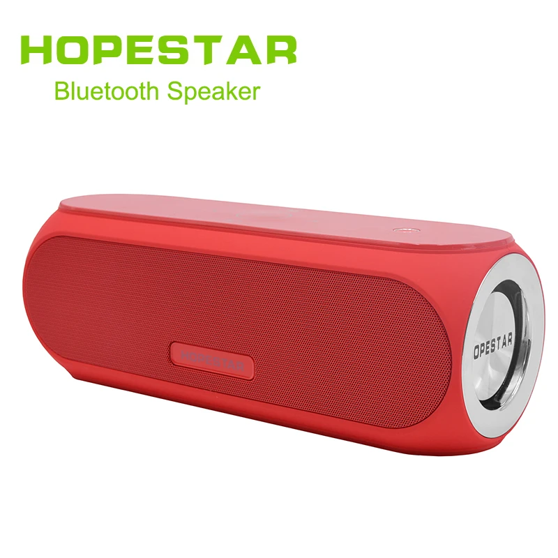 

HOPESTAR H19 USB Wireless Bluetooth Portable Speaker waterproof Loudspeaker Outdoor Bass Effect Power Bank For iPhone NFC