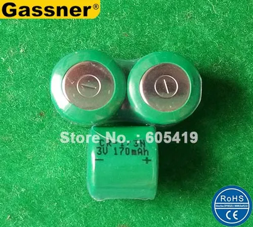 

Super quality 170mAh CR1/3N 3V Lithium Batteries DL1/3N 2L76 CR1 3N CR11108