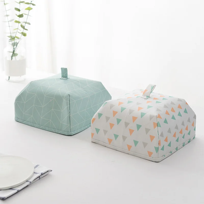 

Portable Creative Nordic Style Food Vegetable Thermal Insulation Dust Covers Convenient Foldable Dust-Proof Dishes Cover Hot