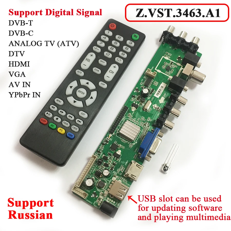 V59 Universal Lcd Tv Controller Driver Board Firmware