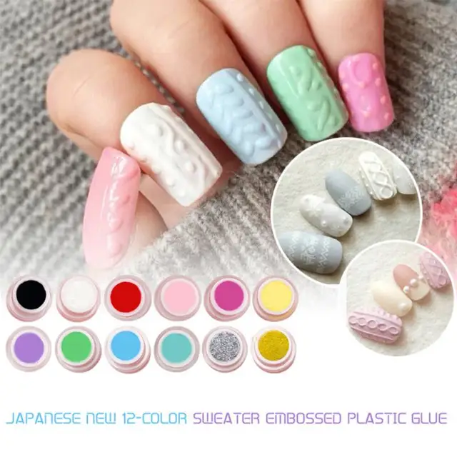Led Uv Carving Nail Gel Builder Art Polish 12 Led Uv Carving Nail Gel Builder Art Polish 12 Color Optional