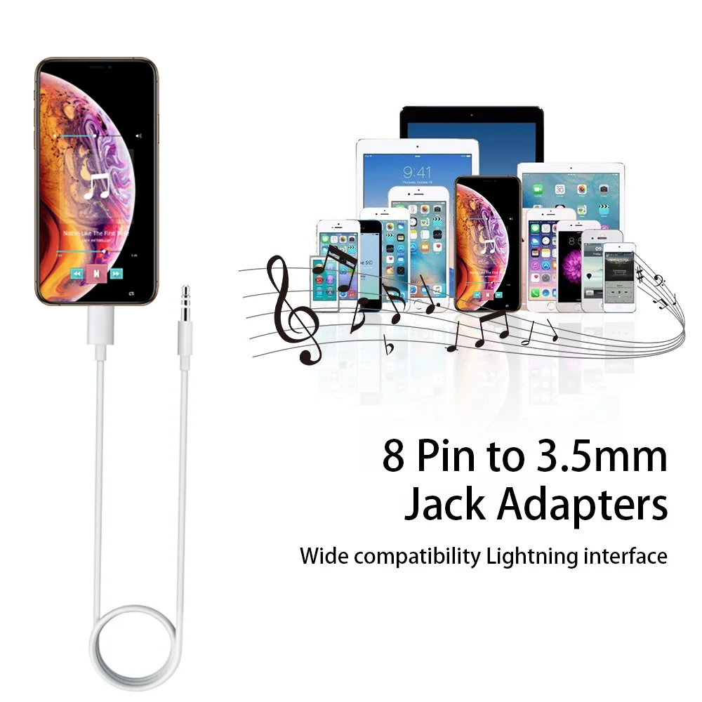 NYFundas 2 в 1 3 5 мм AUX Разъем Splitter адаптер для iphone XS MAX XR 8 7 Plus наушники аудио зарядное