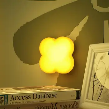 

Led Night Light Mini Clover LED Auto Motion Sensor Night Light Lamp With Remote Control Kids Children Bedroom Nursery Baby Gift