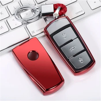 

New Soft TPU Car Styling Key Cover Case For VW CC Passat B6 B7 Passat 3C CC Maogotan R36 B5 B7L keychain Key Shell Accessories