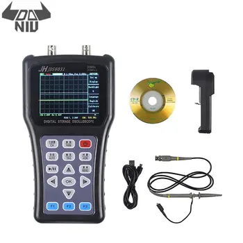 

DANIU JDS6031 New Hand-held Oscilloscope 1CH 30M 200MSa/S with USB Charger Probe Cable Set Oscilloscope