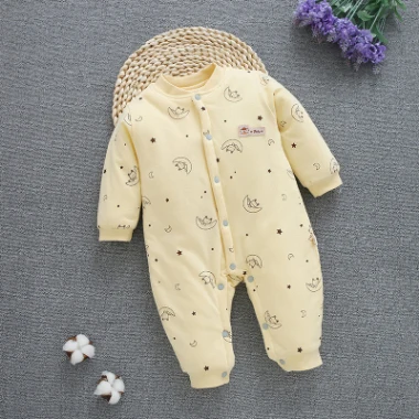 Модная одежда для новорожденных девочек, осенне-зимний комбинезон для маленьких мальчиков, детская одежда для младенцев, Детский костюм, комбинезон - Цвет: 061L