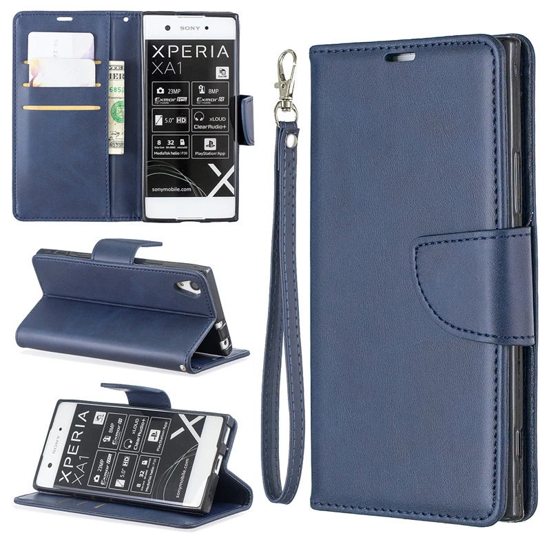 

Wallet Case For Coque Sony Xperia XA1 XA1 Plus Case PU Leather Magnetic Flip Cover for funda Sony Xperia XA2 XA2 ULTRA Cover