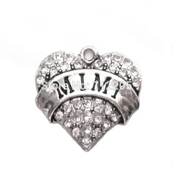

100pcs MIMI Crystal Heart Pendant(A100060)