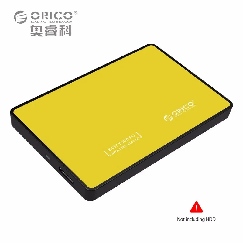 ORICO 2588US3 USB3.0 2,5 инструмент жесткий диск SSD 5 Гбит/с Корпус внешнего жесткого диска SATA чехол высокого Скорость Портативный для Windows и Mac OS