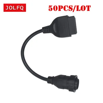 

50pcs/Lot DHL Free For Mercedes For Benz Sprinter/ For Volkswagen For VW LT Van 14Pin to 16Pin OBD2 Adaptor diagnostic cable