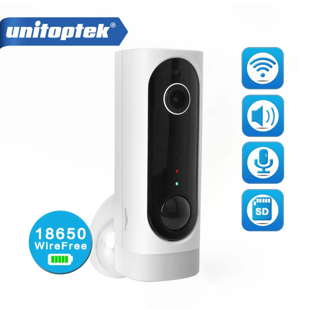 

Battery 100% Wire-Free Wireless IP Camera Wifi 720P 1080P Indoor Baby Monitor Security Camera Video Monitoring Two Way Audio