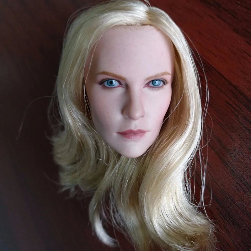 1/6 Charlize Theron female head sculpt Blonde hair FOR Hot toys Phicen ❶USA❶ 